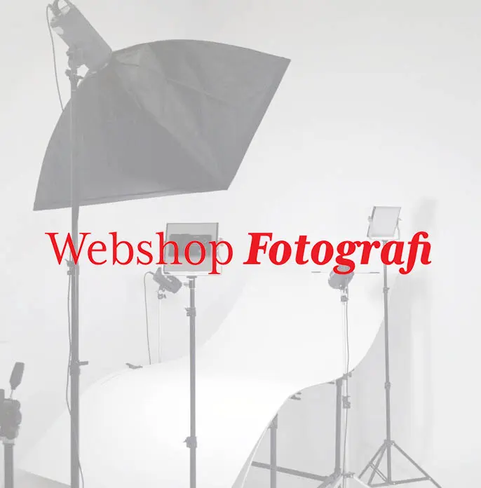 Webshopfotografi's product photography studio